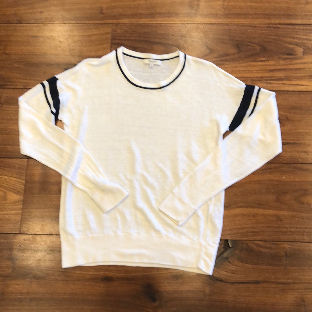 Madewell linen sweater lightly worn. Beauty!